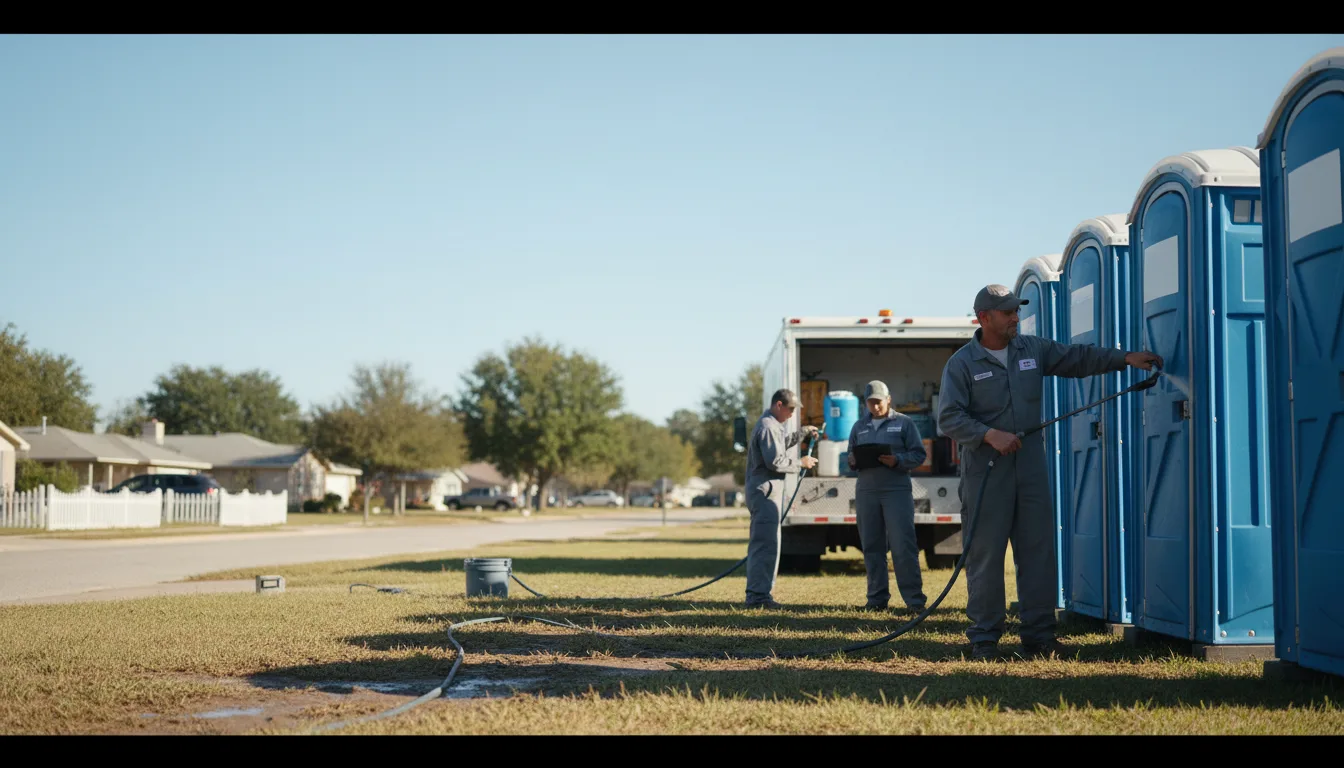 Long-Term Portable Toilet Rental in Marathon, TX near me